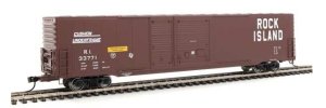 Walthers Mainline 3217 HO 60ft Pullman-Standard Auto Parts Boxcar (10ft and 6ft doors) -Rock Isla...