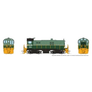 Rapido 36503 - HO MLW S-13 (DC/DCC/Sound): BCR - Two-Tone Green Scheme: #1003