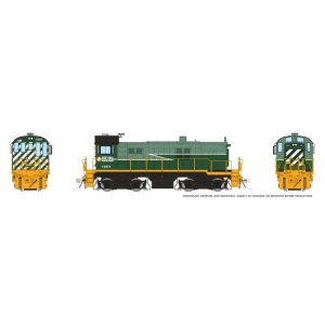 Rapido 36505 - HO MLW S-13 (DC/DCC/Sound): BCR - Green Lightning Stripe Scheme: #1002