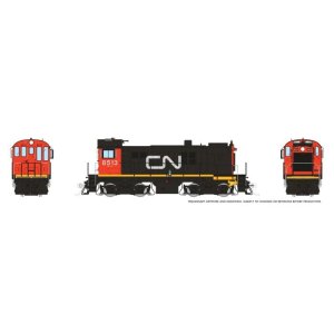 Rapido 36516 - HO MLW S-13 (DC/DCC/Sound): CN - Noodle w/ Red Cab: #8519