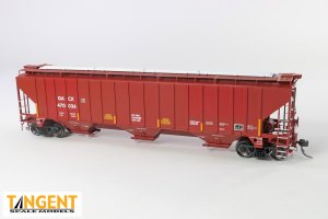 Tangent 36016-04 - HO GACX “BNSF Patch 2010” Trinity Industries Inc 4750CuFt Covered Hopper #4701...