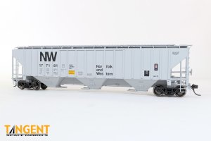 Tangent 36220-04 - HO Norfolk Western (NW) “Delivery HC-71 1973” NW Roanoke Shops 4750CuFt Covere...