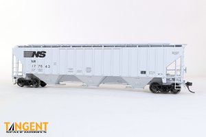 Tangent 36223-01 - HO Norfolk Southern (NS) “N&W HC-71” 1989+ NW Roanoke Shops 4750CuFt Covered H...