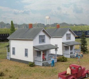 Walters Cornerstone 3790 - HO Company House (2/pkg) - Kit