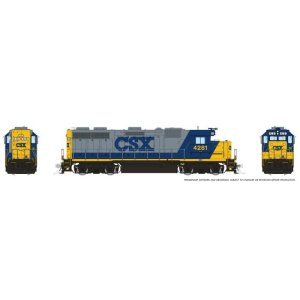 Rapido 39016 - HO EMD GP39 (DC/Silent): CSX - Bright Future (YN2): #4292