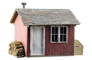 Woodland Scenics 5057 HO Work Shed - Built-&-Ready - Landmark Structures