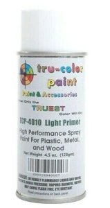 Tru Color Paint 4010 - Aerosol Spray Paint Can - Light Primer Spray - 4.5oz (135mL)