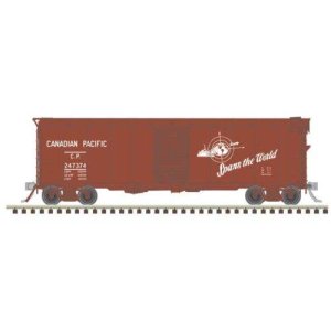 Atlas 20007896 - HO Scale 40' Minibox Boxcar - Ready to Run - Master(R) -- Canadian Pacific #2461...