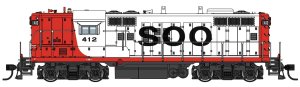 WalthersProto 42710 HO - EMD GP9 Phase II - LokSound 5 DCC & Sound - Soo Line #2413 