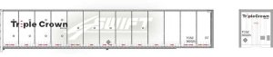 Bowser 42993 - HO RTR 53Ft Duraplate RoadRailer Trailer - Norfolk Southern -ex Swift (Triple Crow...