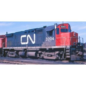 Rapido 45502 - HO MLW C-424 (DC/DCC/Sound): CN Rail - Noodle (MR-24b): #3210