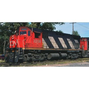 Rapido 45506 - HO MLW C-424 (DC/DCC/Sound): CN Rail - Stripes (MR-24b): #3211
