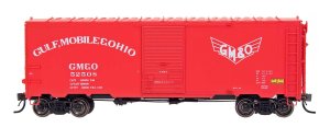 Intermountain 45828-09 HO Scale - 10Ft 6In Modified 1937 AAR Boxcar - Gulf, Mobile & Ohio #52549