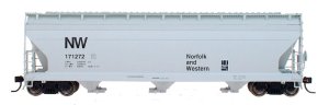 Intermountain 47030-07 - HO RTR ACF 4650 3-Bay Hopper - Norfolk & Western #171036