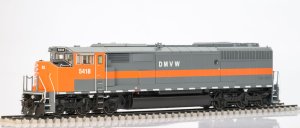 Aurora Miniatures Inc 110009 HO - GMD SD50F Dakota Missouri Valley & Western - Diesel - DC/Silent...