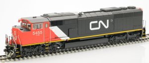 Aurora Miniatures Inc 110006 HO - GMD SD50F Diesel - DC/Silent - Canadian National - (Single Stri...