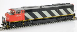 Aurora Miniatures Inc 110501 HO - GMD SD50F Diesel - DCC/Sound - Canadian National - (Stripes) - ...