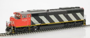 Aurora Miniatures Inc 110004 HO - GMD SD50F Diesel - DC/Silent - Canadian National - (Stripes) - ...