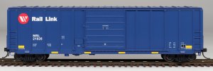 InterMountain 47525-04 - HO 50' PS 5277 Cubic FT Exterior Post Boxcar Montana Rail Link MRL Meatb...