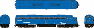 Rapido 28329 - HO EMD E8A (DC Silent) Conrail (CR) 4022