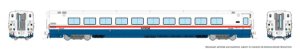 Rapido 508019 - N Scale LRC Coach Amtrak (AMTK) Phase III