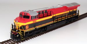 Intermountain 497107S-01 - HO ET44 Tier 4 - DCC & Sound - Kansas City Southern #5001