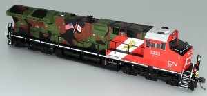 Intermountain 497109-01 - HO ET44 Tier 4 - DCC Equipped - CN/Veterans #3015
