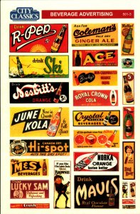 City Classics 501-3 - HO Scale Beverage Advertising