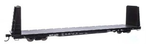 Walthers Mainline 50619 - HO RTR 68Ft Bulkhead Flatcar - Western Pacific(TM) #1451