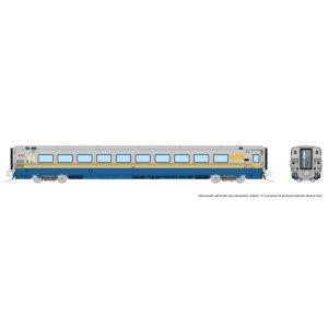 Rapido 508011 - N Scale LRC Business Class Coach: VIA Rail - Original