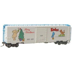 Kadee 6934 - HO 50' PS-1 Boxcar with 8' Door - Ready to Run -- Winnie-the-Pooh and Friends 2025 C...