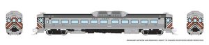 Rapido 516010 - N Budd RDC-1 (Ph 1) - DC/Silent - New York Central (Stripes)