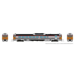 Rapido 516530 - N Budd RDC-2 (Ph 2) (DC/DCC/Sound): Canadian Pacific - Maroon: #9107