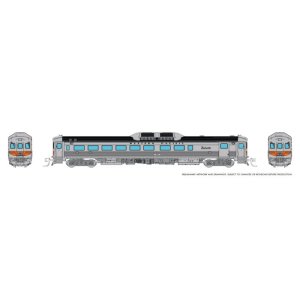 Rapido 516044 - N Budd RDC-2 (Ph 1) (DC/Silent): Western Pacific: #376