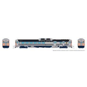 Rapido 516545 - N Budd RDC-3 (Ph 1) (DC/DCC/Sound): Alaska: #701