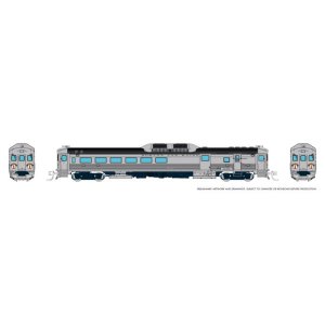 Rapido 516548 -  N Budd RDC-3 (Ph 1) (DC/DCC/Sound): Boston & Maine - Minuteman: #6302