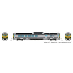 Rapido 516555 - N Budd RDC-3 (Ph 2) (DC/DCC/Sound): Canadian National - Green Scheme: D302