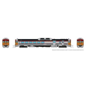 Rapido 516059 - N Budd RDC-3 (Ph 1) (DC/Silent): Canadian Pacific - Maroon: #9021