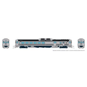 Rapido 516568 - N Budd RDC-3 (Ph 1) (DC/DCC/Sound): New Haven - Script: #129