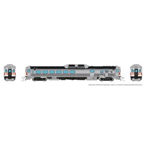 Rapido 516570 - N Budd RDC-3 (Ph 1) (DC/DCC/Sound): New Haven - McGinnis: #127
