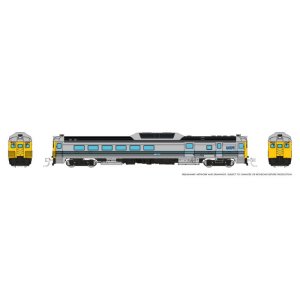 Rapido 516076 - N Budd RDC-3 (Ph 2) (DC/Silent): VIA Rail - Early: #6356