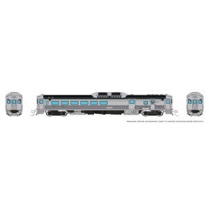 Rapido 516598 - N Budd RDC-3 (Ph 1) (DC/DCC/Sound): Painted, Unlettered