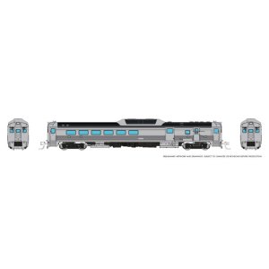 Rapido 516599 - N Budd RDC-3 (Ph 2) (DC/DCC/Sound): Painted, Unlettered