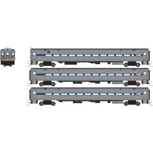 Rapido 528057 - N Comet Car: MARC: Set #1 (Cab Car and 2 Coaches)