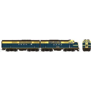 Rapido 53006 - HO EMD FT A+B (DC/Silent): AT&SF - Freight Scheme: #103 + 103A