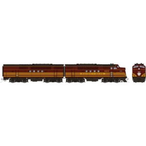 Rapido 53509 - HO EMD FT A+B (DC/DCC/Sound): B&M - Maroon Scheme: #4201A + 4201B