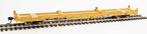 Walthers Mainline HO 5379 60ft Pullman-Standard Flatcar - Ready to Run -- TTX VTTX #91096 (20ft a...