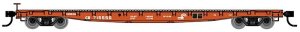 Walthers Mainline 6607 - HO 53ft GSC Flatcar - Conrail #716066