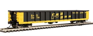 Walthers Mainline 6261 - HO 53ft Railgon Gondola - Baltimore & Ohio #350169