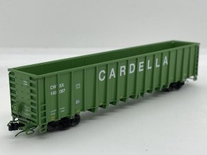 Otter Valley Railroad 6400-11- N Scale NSC 64 Ft 6400 CuFt Scrap and Trash Gondola - Cardella - C...
